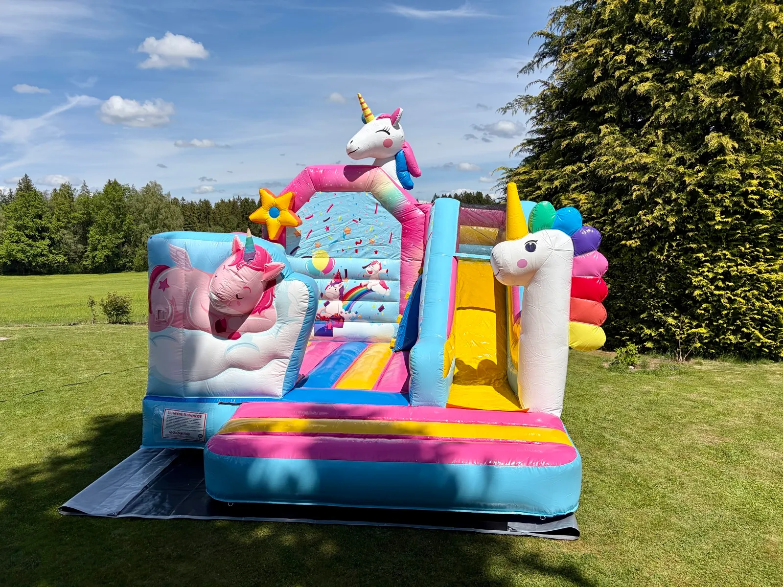 Einhornland mit Rutsche